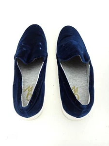 NINE WEST, NWONOSHA, WOMENS NAVY VELVET SNEAKER/TENNIS SHOE, SIZE: 10M. - Picture 1 of 7