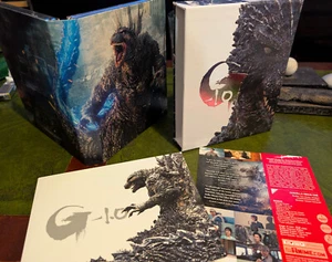 GODZILLA MINUS ONE 4K UHD + Blu Ray Deluxe Collector's Edition UK Box Set - Picture 1 of 8