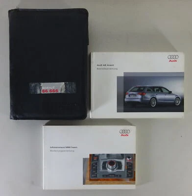Bordmappe + Betriebsanleitung / Handbuch Audi A6 Typ 4F / C6 Stand 05/2005 - Bild 1 von 2