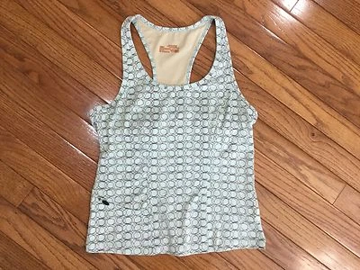 Camiseta sin mangas para mujer Jockey espalda deportiva yoga con bolsillo con cremallera sujetador incorporado talla S Foto 1 de 3