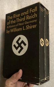 The Rise and Fall of the Third Reich by William L Shirer, 2 Volume Box Set 1966 - Picture 1 of 7