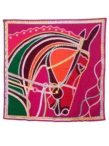 Hermès Carré 90 Silk Scarf Robe du Soir #044 - Picture 1 of 5