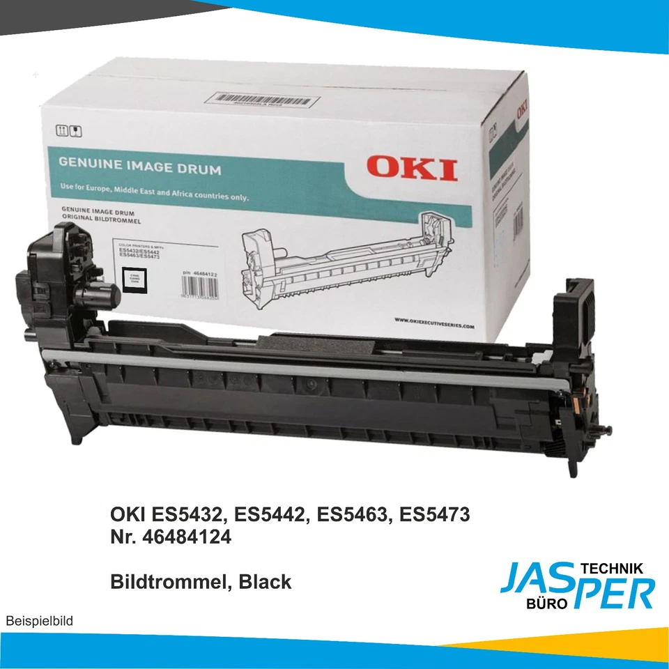 Original OKI Bildtrommel Drum 46484124 Black 30.000 Seiten ES5432 5473 5442 OVP - Bild 1 von 1
