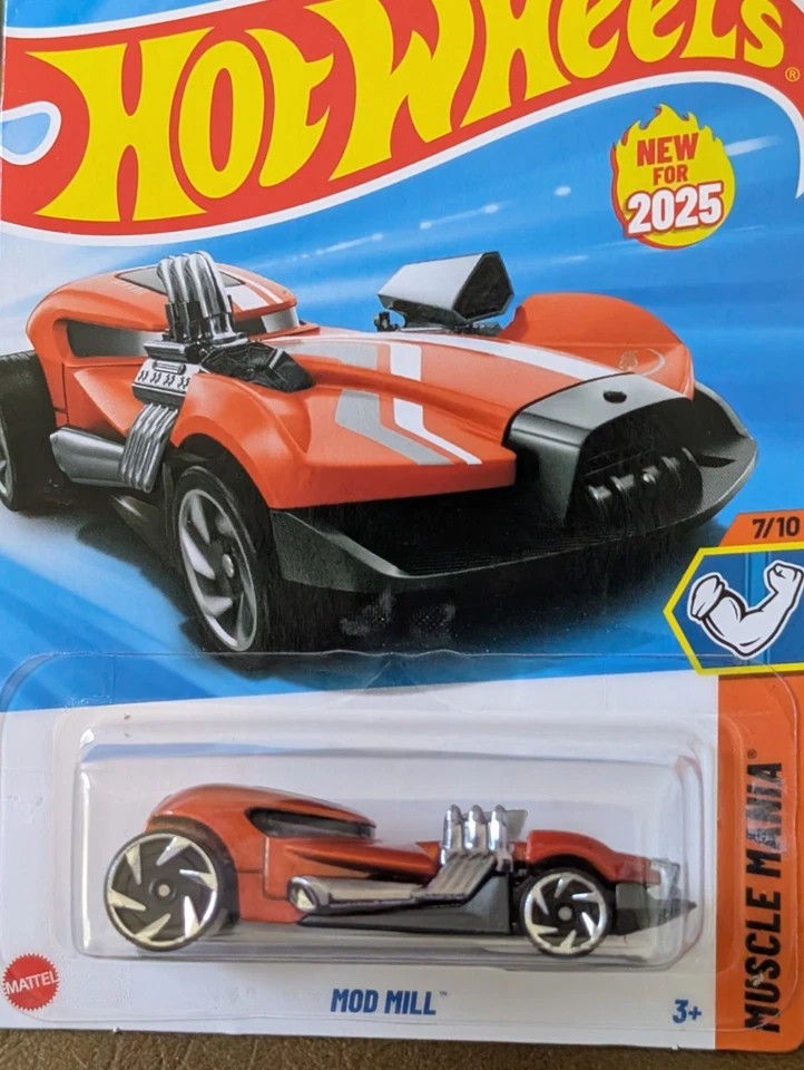 Hot Wheels 2025 Mod Mill #218 Marrom - Imagem 1 de 1