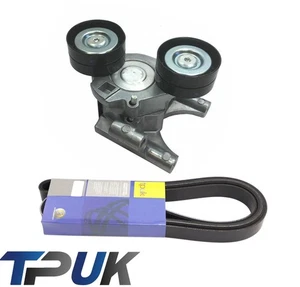 Ford Transit 2.2 Rwd Drive Fan Belt + Tensioner Kit Mk7 Mk8 + Aircon 2011 On Aux - Picture 1 of 4