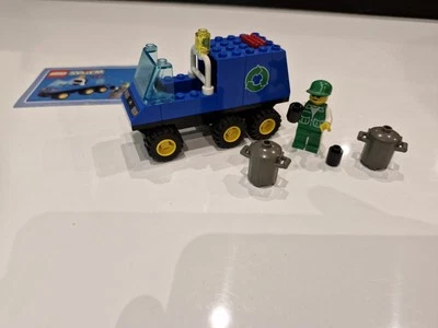 Camion Recyclage Ordures Ménagères Lego System 6564 Vintage 1997 - Photo 1/4