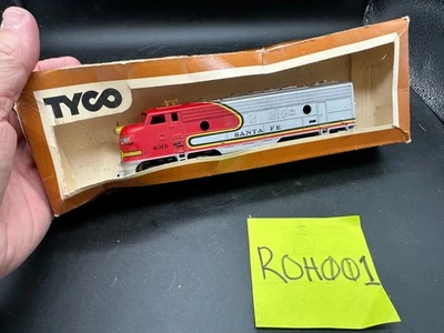 Tyco Santa Fe F-9 дизельный двигатель "A" блок HO-масштаб работает! - Изображение 1 из 4