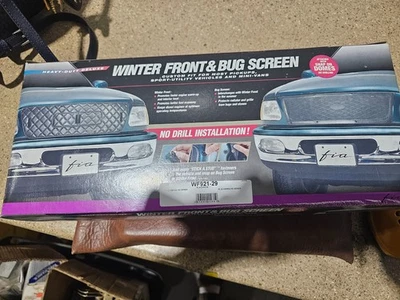 WF921-29 NO DRIILL WINTER GRILL  AND BUG SCREEN COVER GMC SIERRA *SEE DETAILS Foto 1 de 2