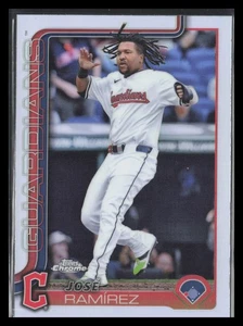 2025 Topps Rainbow Foil #77 José Ramírez Cleveland Guardians Baseball Card - Picture 1 of 2