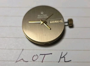   Reloj BULOVA Accutron (21826) "Tuning Fork" con corona signo manecillas día/fecha  - Imagen 1 de 5