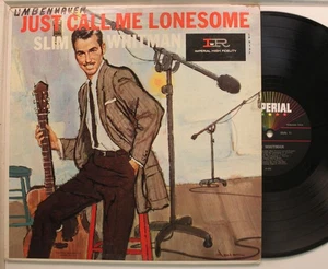 Slim Whitman Lp Just Call Me Lonesome On Imperial - Vg / Vg - Picture 1 of 1