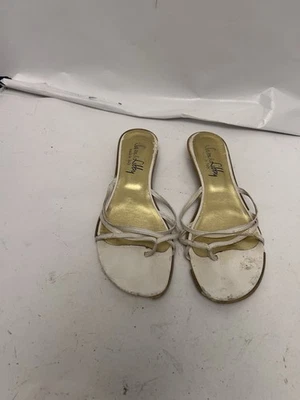 Sandalias Sam & Libby Made in Italy blancas 8 para mujer Foto 1 de 4