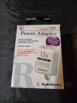Nuevo adaptador de corriente 500mA 12V Foto 1 de 4