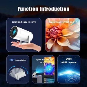 Micro proyector portátil profesional HM500 - Imagen 1 de 2