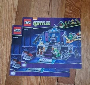 SOLO INSTRUCCIONES 79122 Tortugas Ninja NUEVO - Imagen 1 de 1