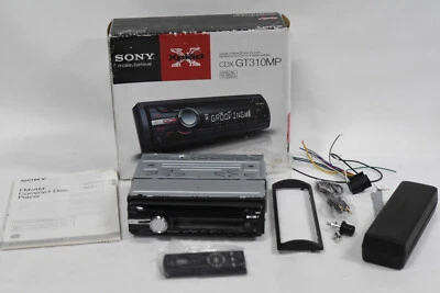 Sony CDX-GT310MP Car CD Player/MP3/WMA AM/FM Receiver & Front AUX IN Car Stereo - Image 1 of 4