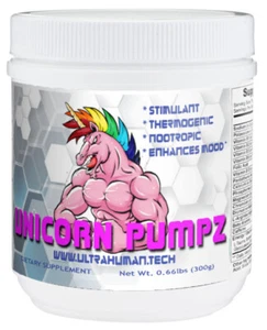 UNICORN PUMPZ - Hardcore Pre-Workout HIGH STIM NO boost - Picture 1 of 5