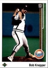 1989 Upper Deck Bob Knepper Houston Astros #422