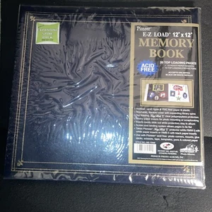 PIONEER Navy Blue Post Bound 12x12 Memory Book (NEW) - Picture 1 of 2