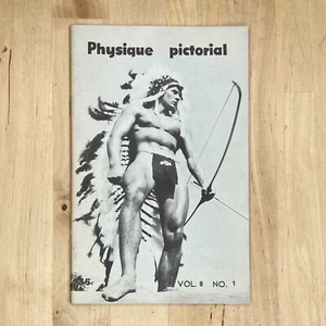 PHYSIQUE PICTORIAL Vol 8 No 1 — Spring 1958 — Vintage Male Magazine UNCIRCULATED - Foto 1 di 2