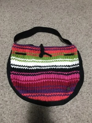 Nuevo con etiquetas Bolso de Hombro Hobo Dulce Tejido Multicolor Roxy para Mujer Foto 1 de 4