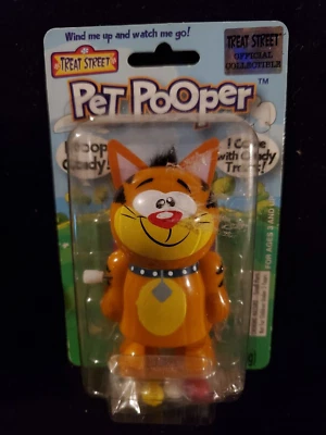Treat Street Pet Pooper Kitty Cat Wind Up Collectible Toy Dispenser / 2014 (KR) - Image 1 of 3