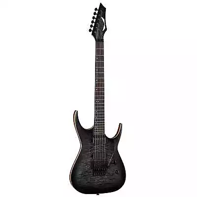 Dean Exile Select Floyd Neck-Thru Archtop SBB Guitar, Satin Black Burst - Image 1 of 4