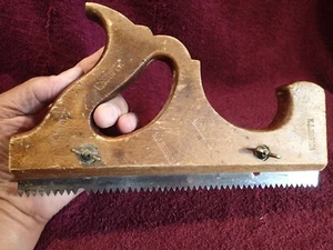 NICE HANDMADE SMALLER HAND SAW signed K.J.JANSSON SWEDEN SWEDISH SCANDINAVIA - Picture 1 of 12