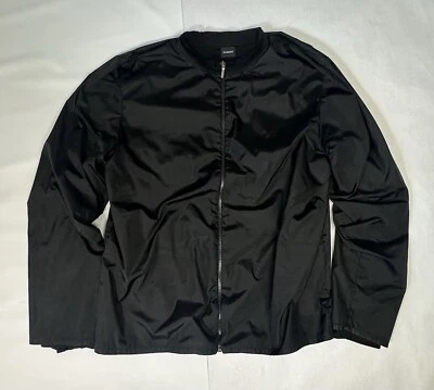 Chaqueta cortavientos JIL SANDER vintage con cremallera negra talla M Foto 1 de 4