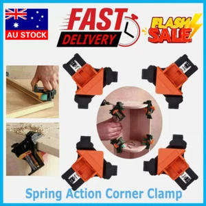 4X 90 Degree Right Angle Corner Clamp Woodworking Wood For Kreg Jigs Clamps Tool - Picture 1 of 13