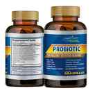 Probiotic 100 Billion CFU Guaranteed Potency Digestive Immune Health 100 caps