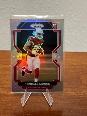 Rondale Moore 2021 Panini Prizm Rookie Variation #V-347 Silver Prizm RC - Image 1 of 2