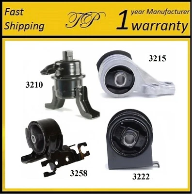 4 PIEZAS MONTAJE DE MOTOR Y TRANSMISIÓN PARA MERCURY MARINER 2005-2011 3,0 L - TRANSMISIÓN AUTOMÁTICA Foto 1 de 4