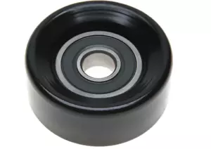 Smooth Drive Belt Idler Pulley Fits OEM# AL3Z8678A Ford 1990-2019 GM 1991-2011 - Picture 1 of 6