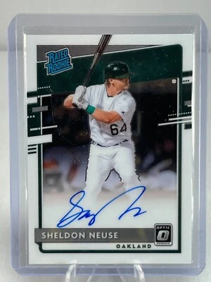 2020 Donruss Optic Sheldon Neuse Rated Rookie Auto - Image 1 of 2