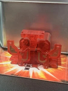 Bakugan Deluxe Twin Destructor 130g Translucent Red Gundalian Invaders - Picture 1 of 6