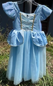 Light Blue Girls Princess Dress with Accessories Size 12 - Picture 1 of 20