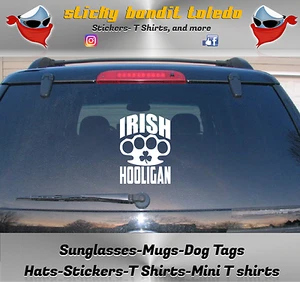 Irish Hooligan 6 inch window vinyl decal sticker - Picture 1 of 4