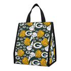 Packers Green Bay Foldable Insulation Lunch Bag Cold Bag Fans Picnic Handbag