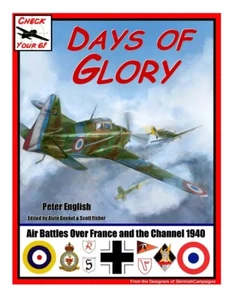DAYS OF GLORY RULE BOOK - CHECK YOUR 6 - PETER ENGLISH - NEW - Picture 1 of 1