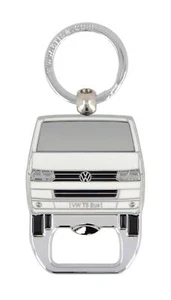 + VOLKSWAGEN VW T5 Schlüsselanhänger Bus weiss Multivan California Caravelle - Bild 1 von 2