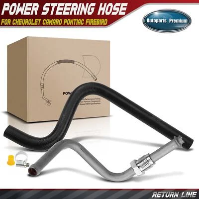 Power Steering Return Line Hose Assembly for Chevrolet Camaro Pontiac Firebird - Image 1 of 4