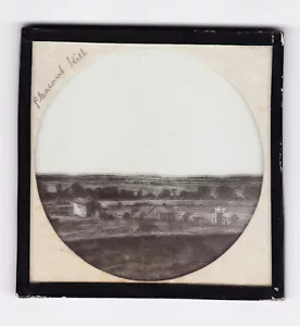 Pleasant Hill America Theme Magic Lantern Glass Slide - Picture 1 of 2
