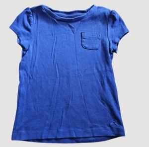 * GYMBOREE Blue Short Sleeved One Pocket Top Size 5 - Picture 1 of 3