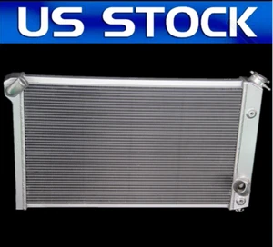 ALUMINUM 3 ROW RADIATOR FITS 1973-1976 74 75 CHEVY CORVETTE 5.7L 7.4L V8 CC478 - Bild 1 von 7