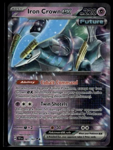 SV05: Temporal Forces #081/162 Iron Crown ex - Picture 1 of 2
