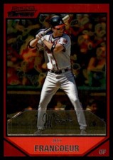 2007 Bowman Chrome #112 Jeff Francoeur Atlanta Braves