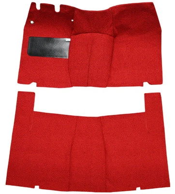 Ford Fairlane 1955-1956 sedán de 2 puertas kit completo de alfombra de bucle de repuesto Foto 1 de 3