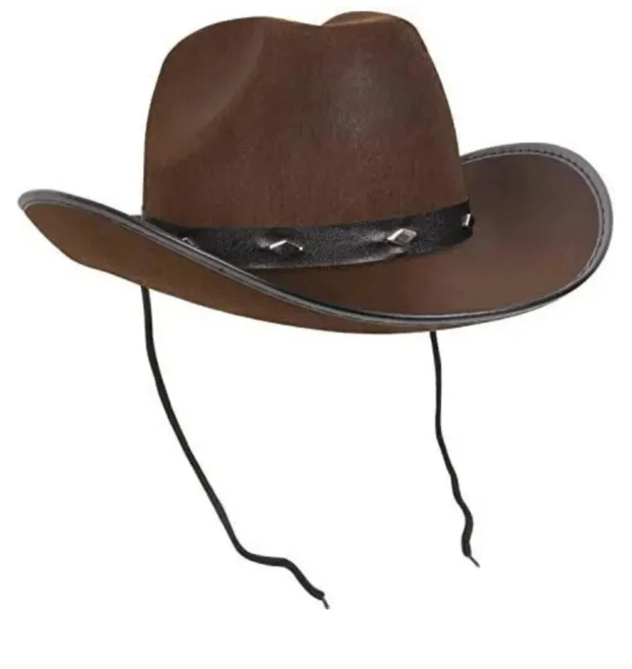 Kangaroo Cowboy Hat with Pull-on Closure, for Men and Women, Brown  - Image 1 of 4