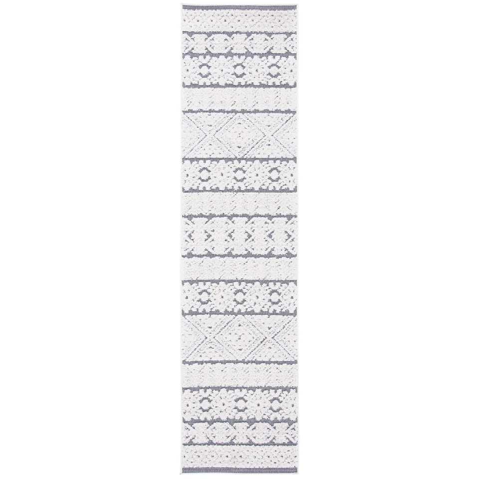 SAFAVIEH Outdoor CBN654A Cabana Collection Ivory / Grey Rug - Image 1 of 1